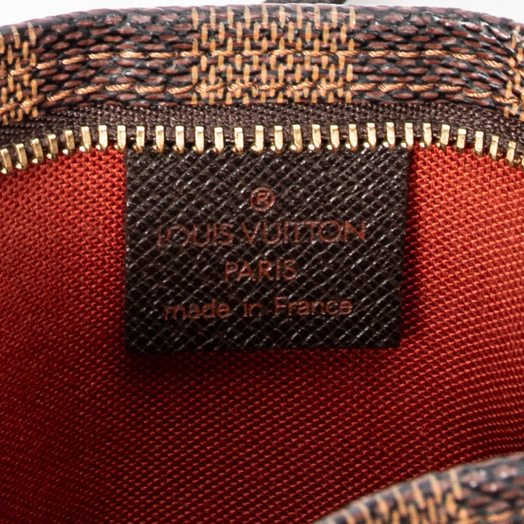 Pouch Trousse Make Up Pouch Brown Damier Ebene