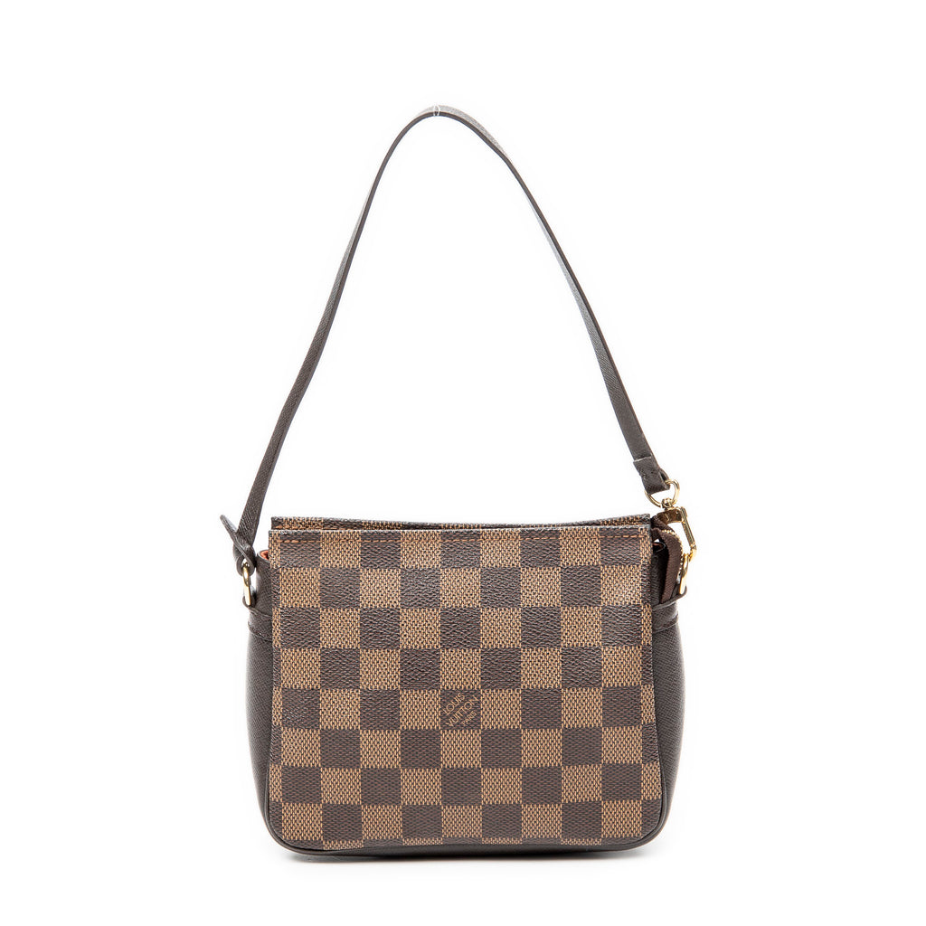 Pouch Trousse Make Up Pouch Brown Damier Ebene