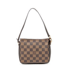 Pouch Trousse Make Up Pouch Brown Damier Ebene