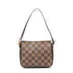 Pouch Trousse Make Up Pouch Brown Damier Ebene