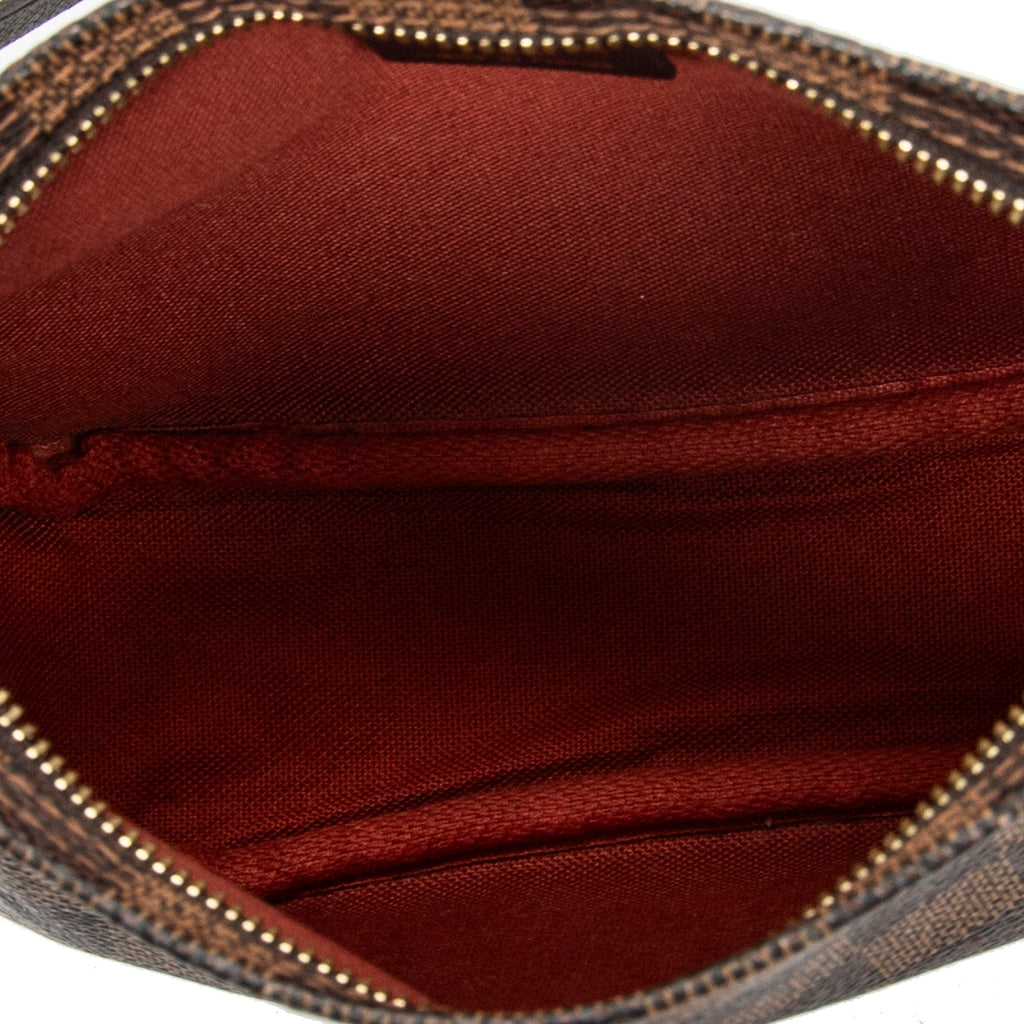 Pouch Trousse Make Up Pouch Brown Damier Ebene