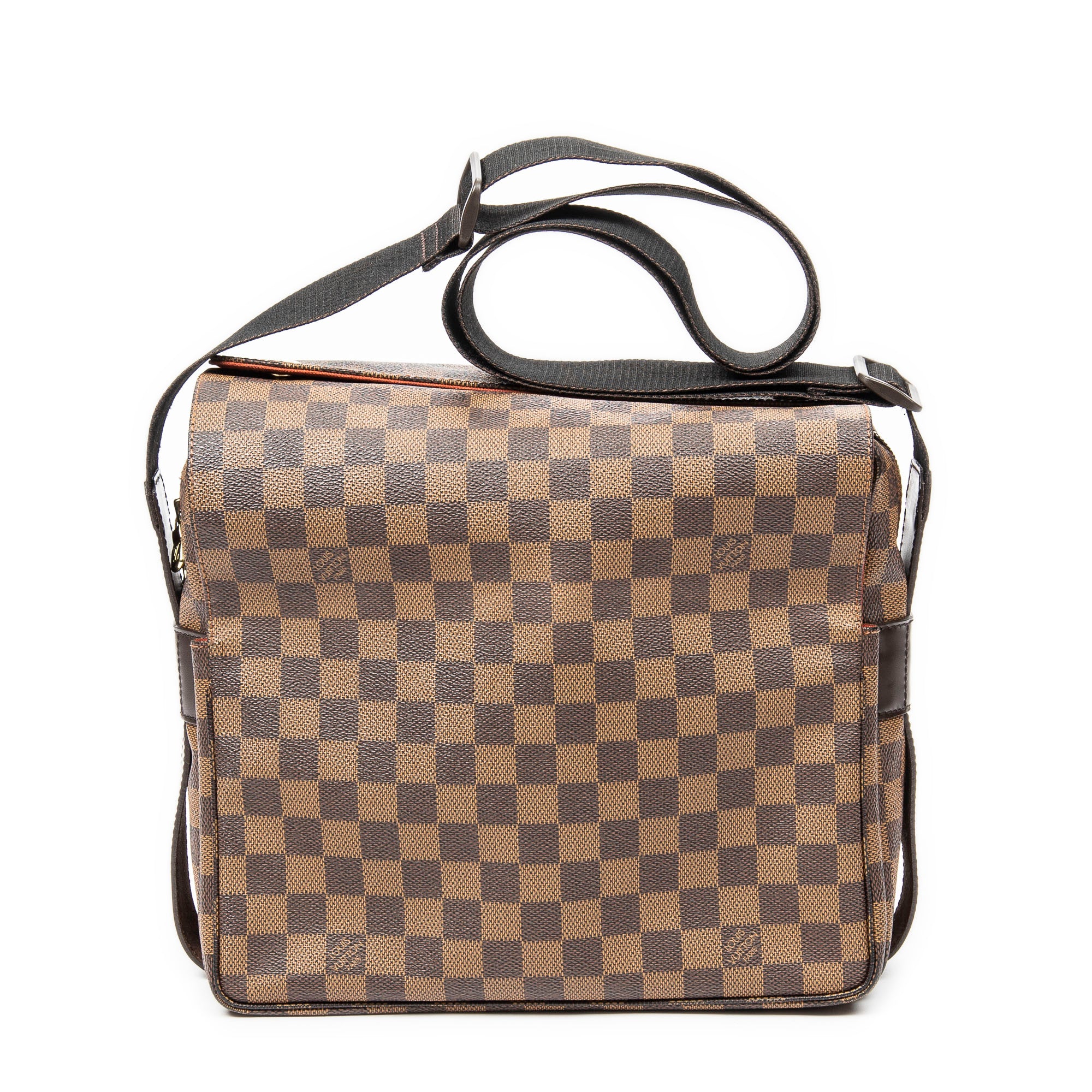 Shoulder Bag Naviglio Brown Damier Ebene