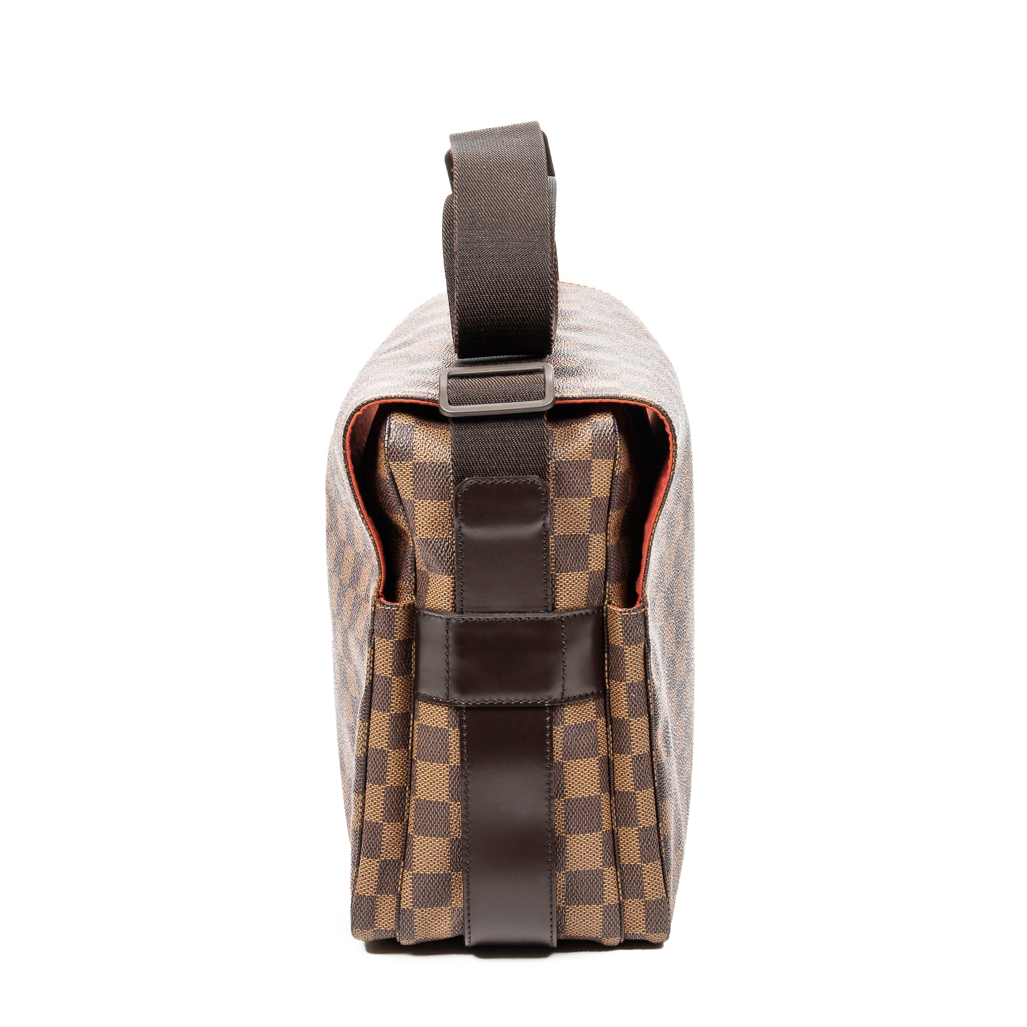 Shoulder Bag Naviglio Brown Damier Ebene