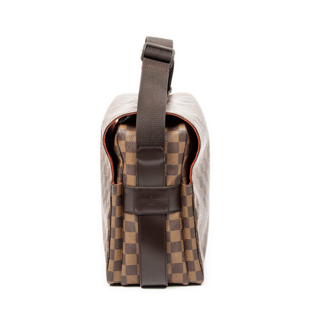 Shoulder Bag Naviglio Brown Damier Ebene