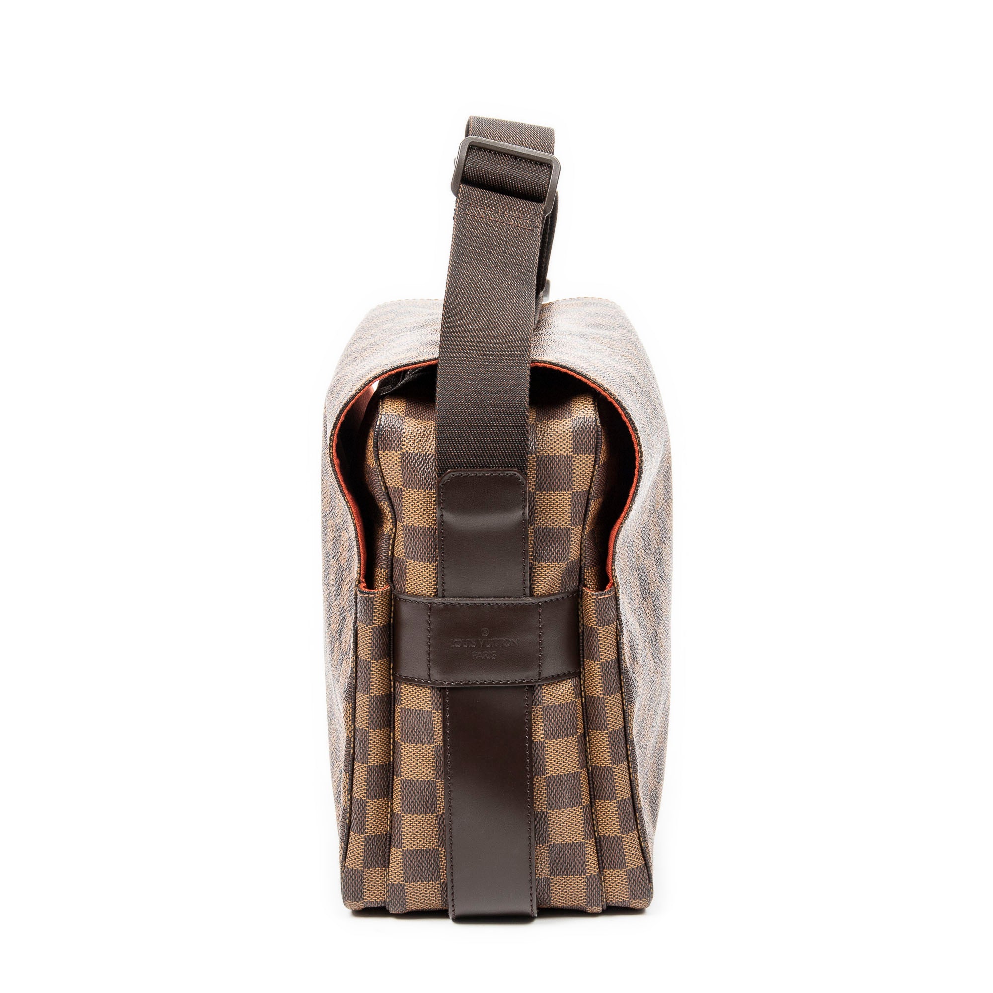 Shoulder Bag Naviglio Brown Damier Ebene