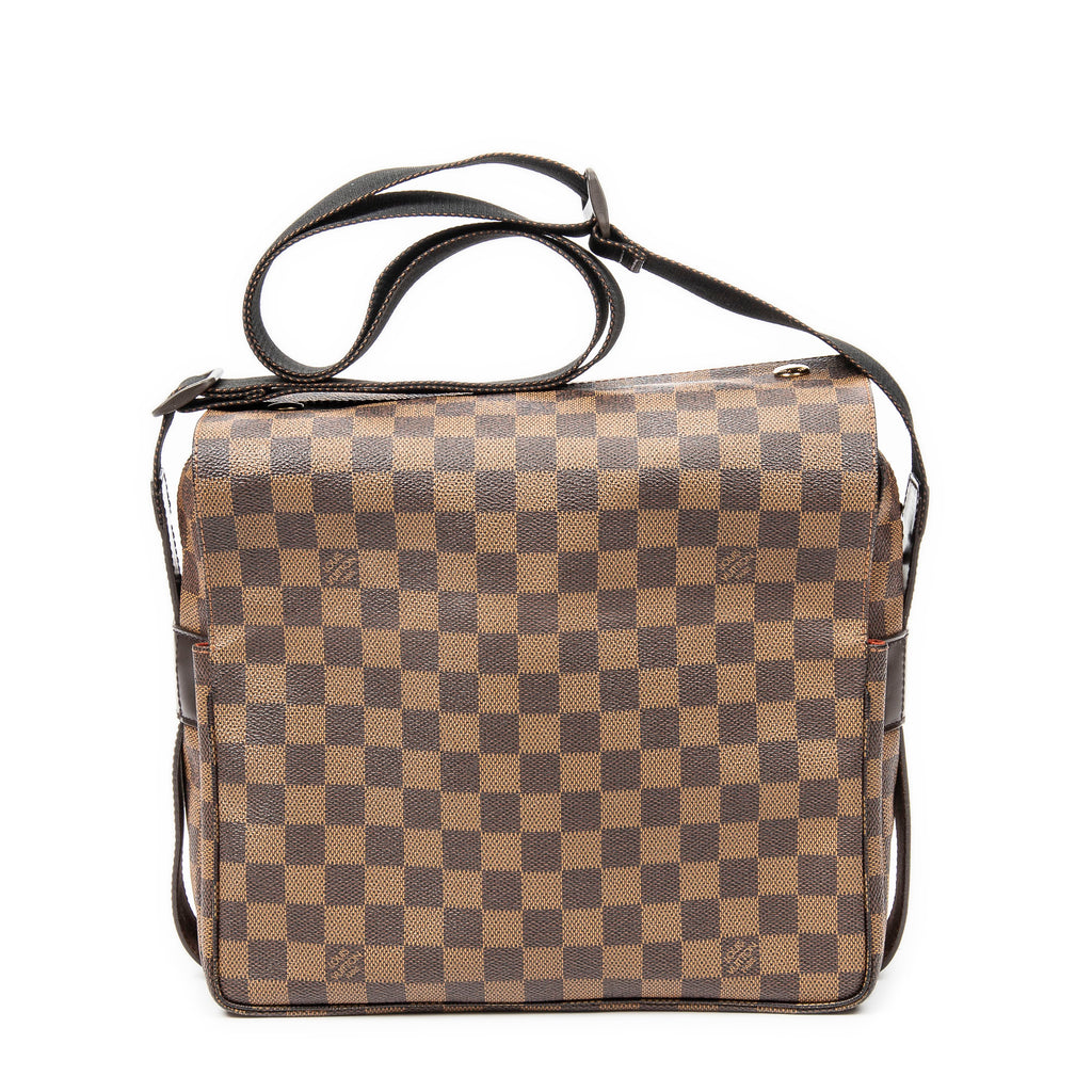 Shoulder Bag Naviglio Brown Damier Ebene