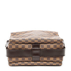 Shoulder Bag Naviglio Brown Damier Ebene