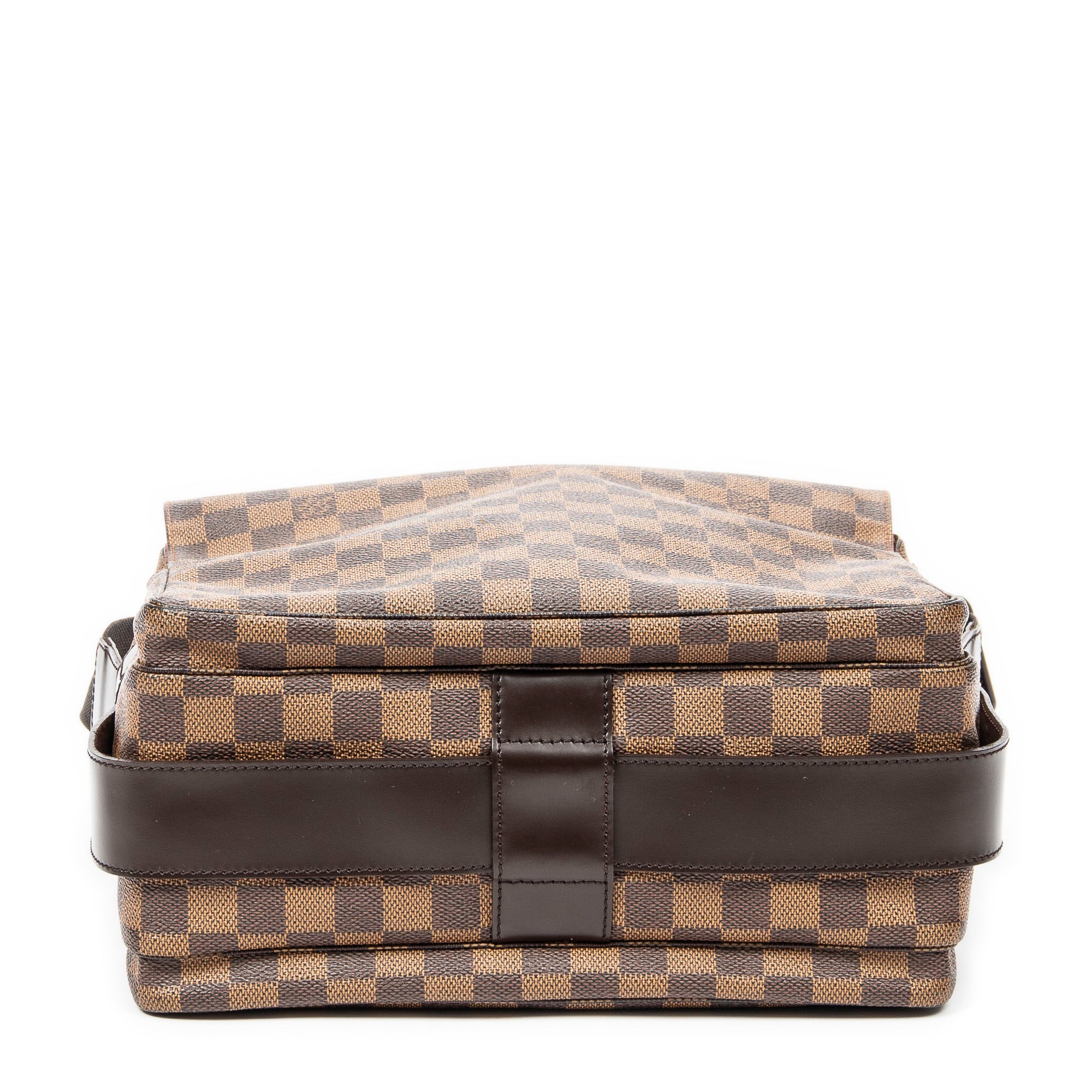 Shoulder Bag Naviglio Brown Damier Ebene