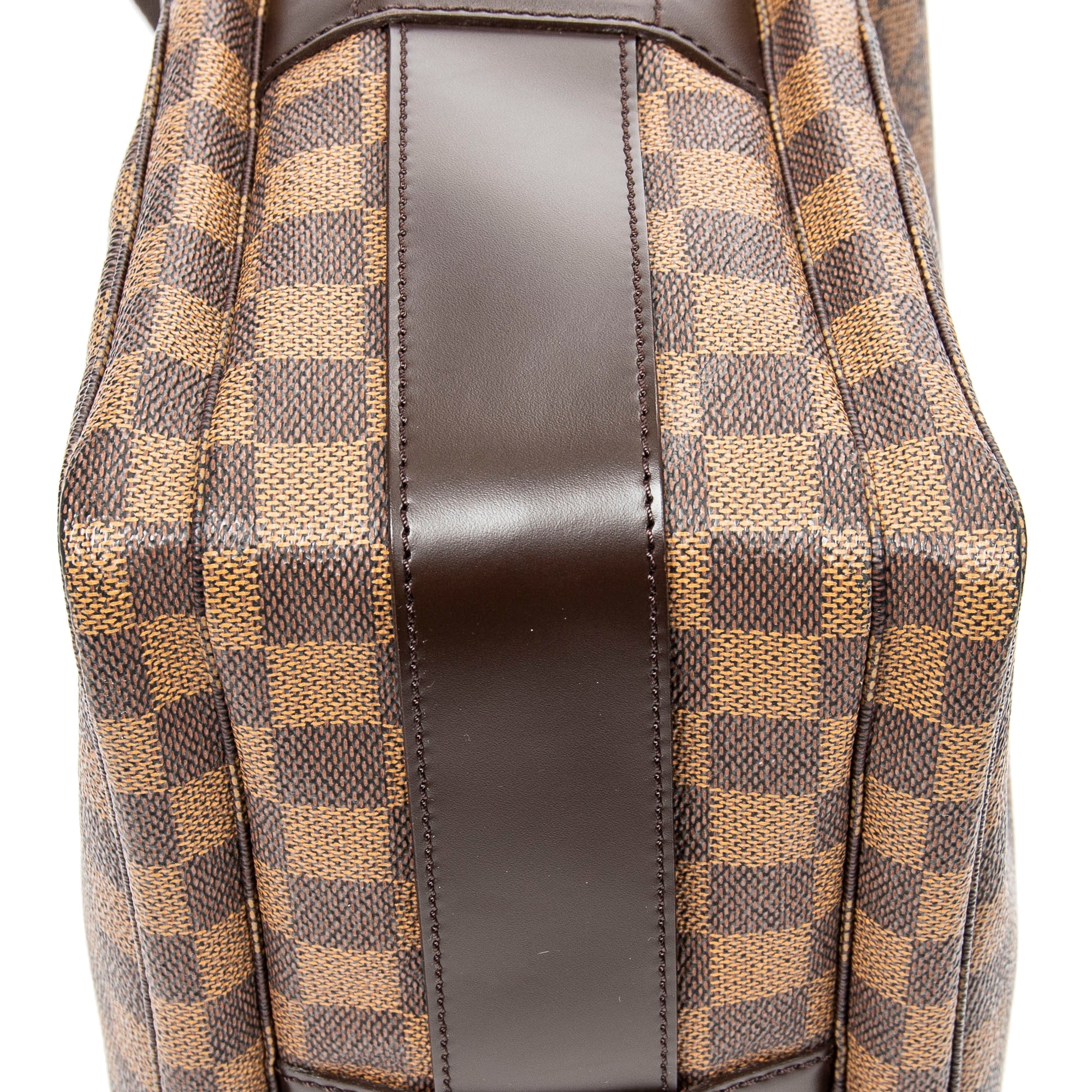 Shoulder Bag Naviglio Brown Damier Ebene