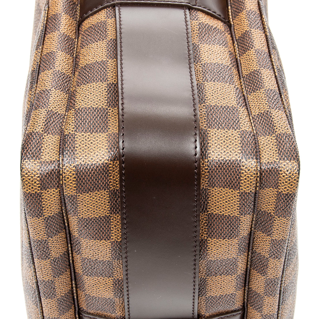Shoulder Bag Naviglio Brown Damier Ebene
