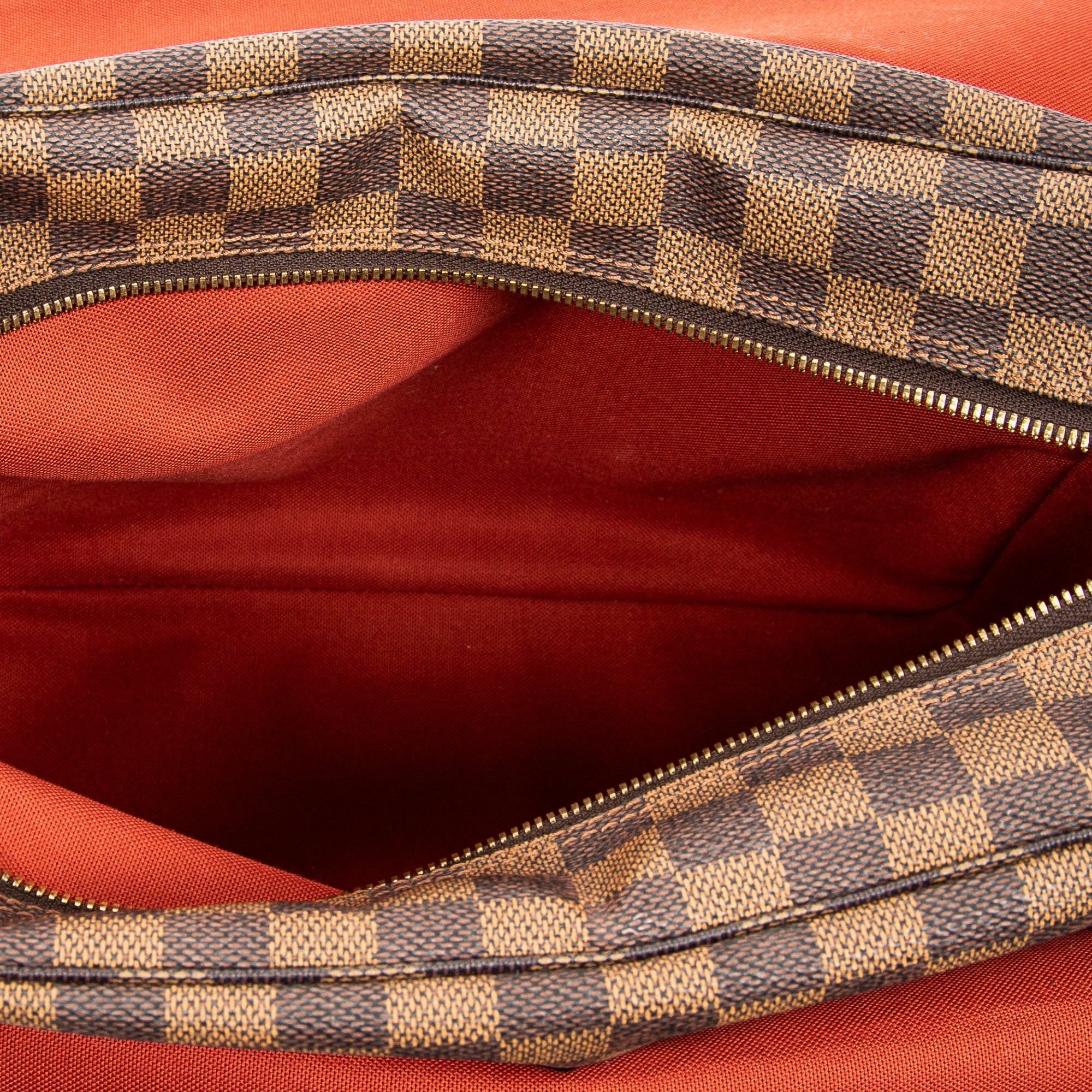 Shoulder Bag Naviglio Brown Damier Ebene