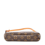 Handbag Accessory Pouch Brown Monogram Canvas