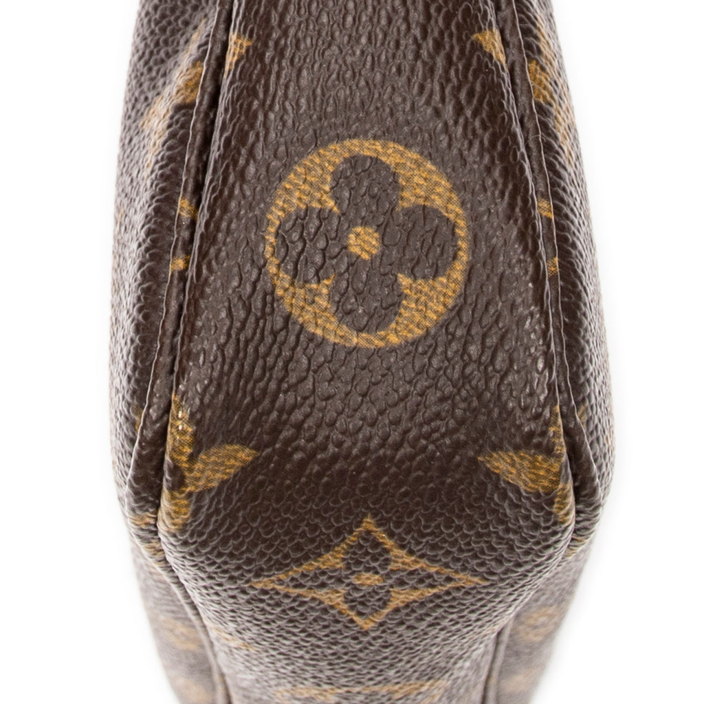 Handbag Accessory Pouch Brown Monogram Canvas