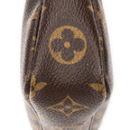 Handbag Accessory Pouch Brown Monogram Canvas