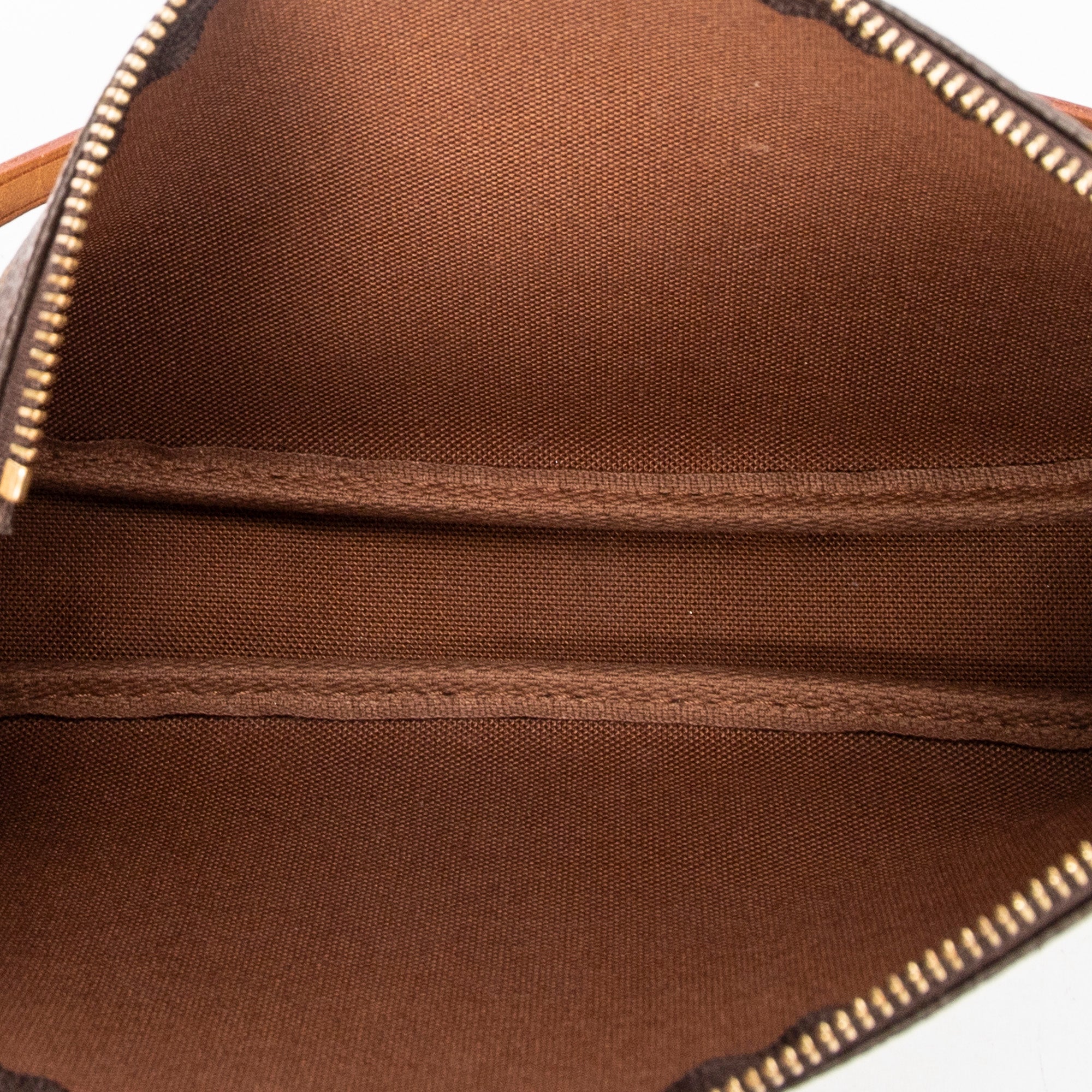 Handbag Accessory Pouch Brown Monogram Canvas
