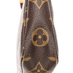 Handbag Accessory Pouch Brown Monogram Canvas