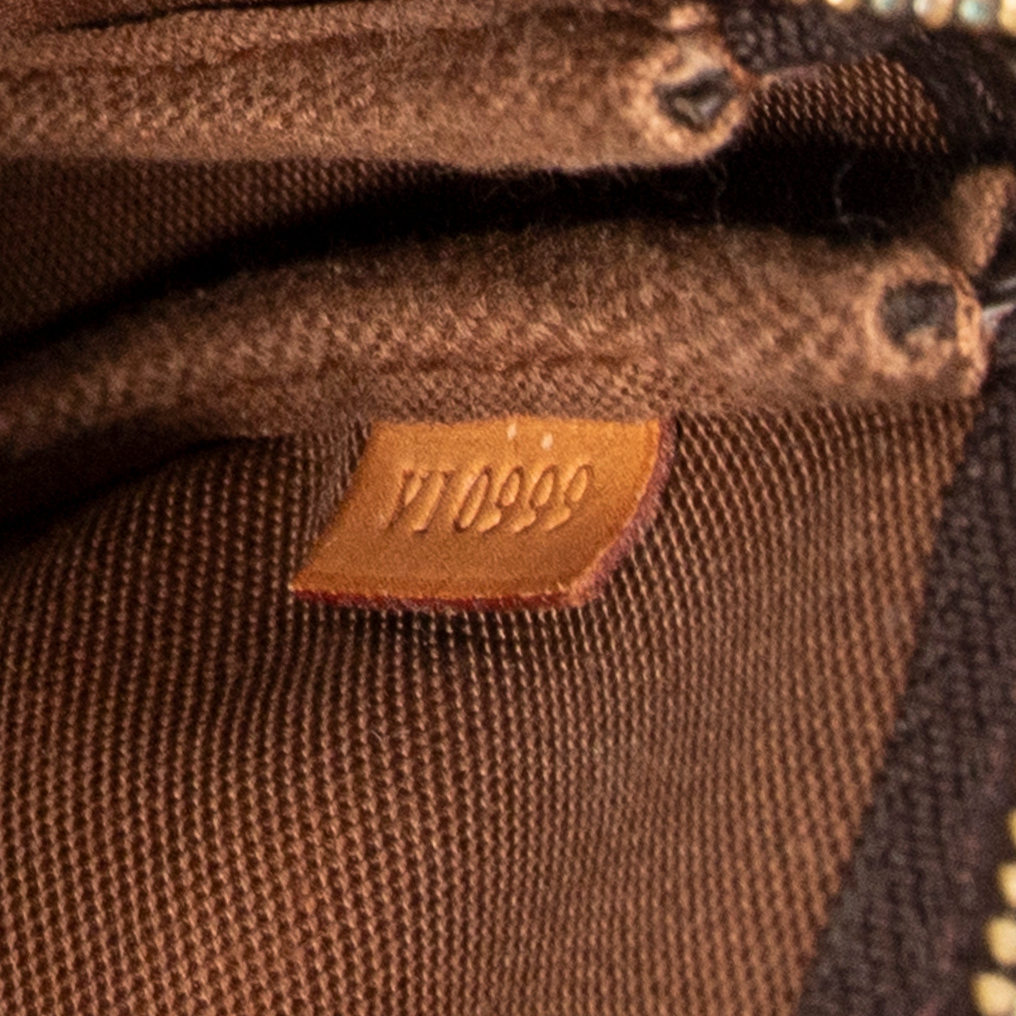 Handbag Accessory Pouch Brown Monogram Canvas