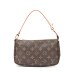 Pouch Pochette Accessoires Brown Monogram Canvas