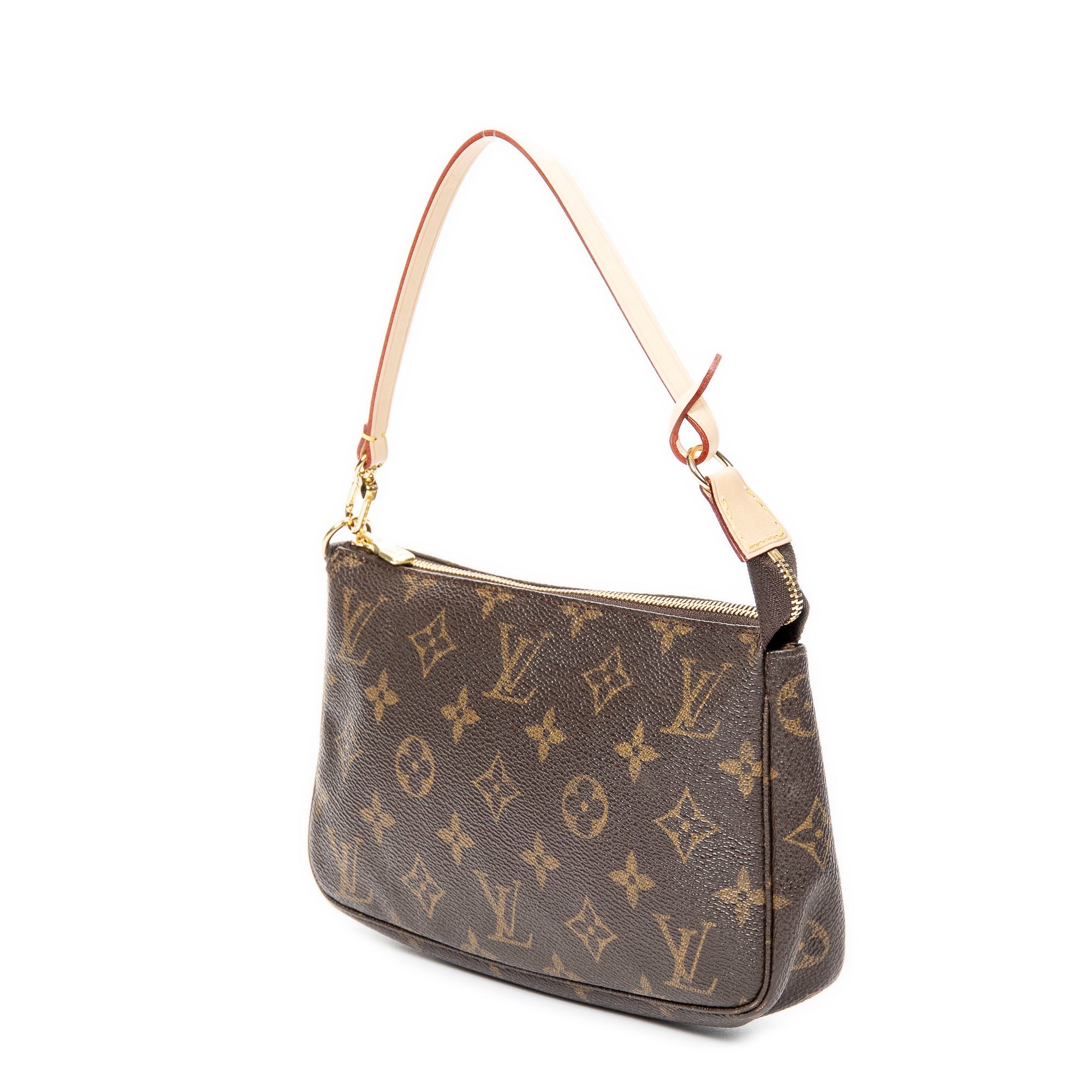 Pouch Pochette Accessoires Brown Monogram Canvas