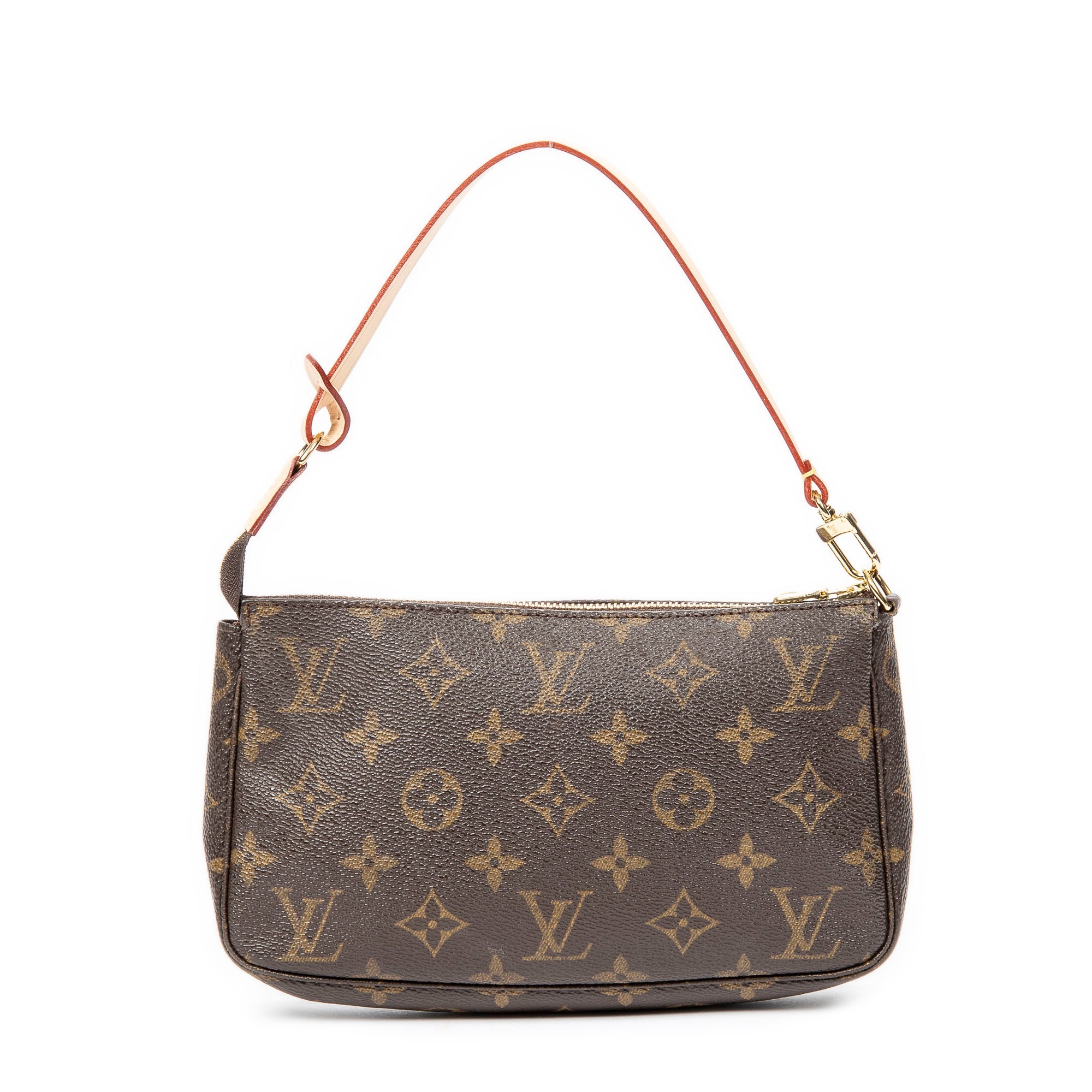 Pouch Pochette Accessoires Brown Monogram Canvas