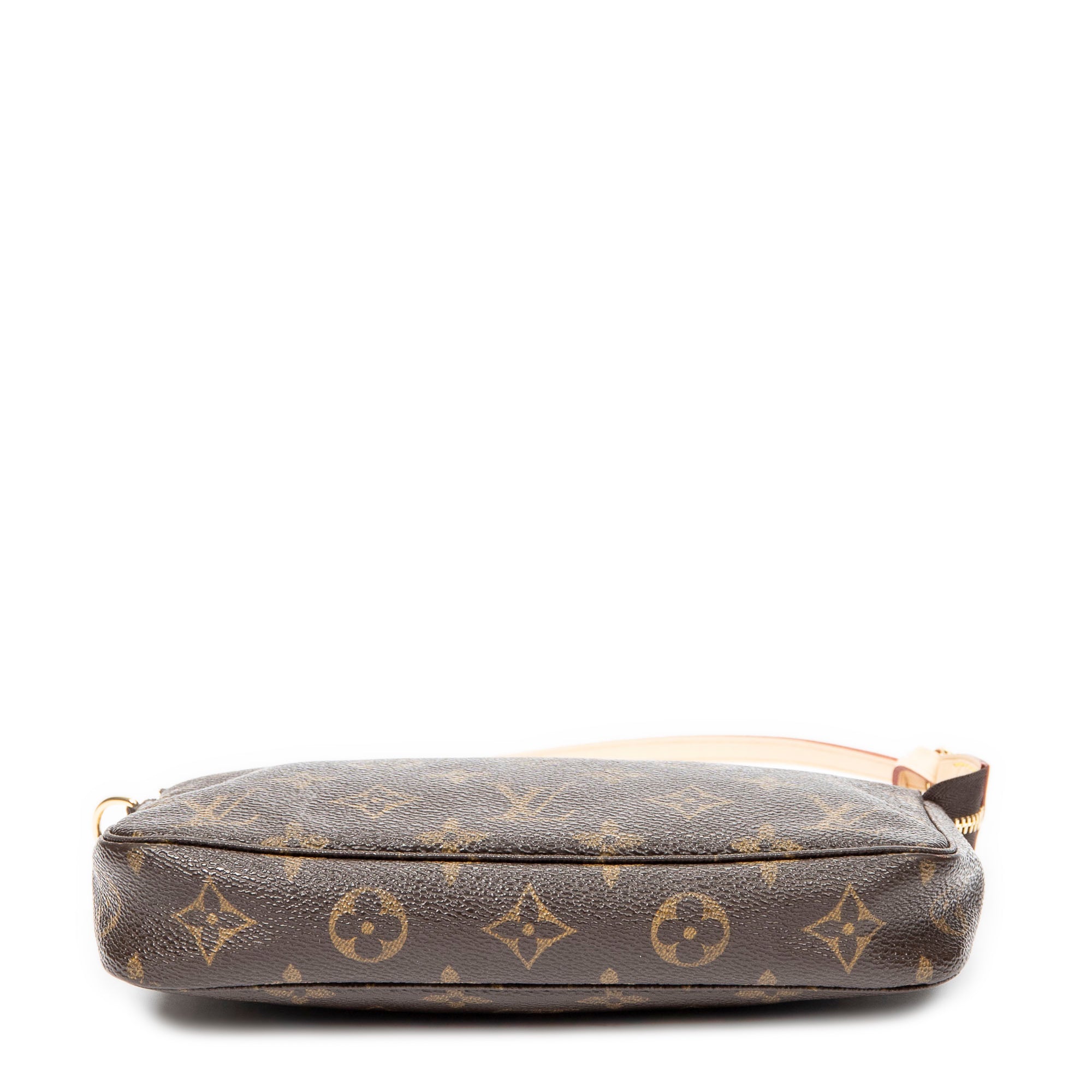 Pouch Pochette Accessoires Brown Monogram Canvas