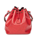 Shoulder Bag Noe PM Red Epi