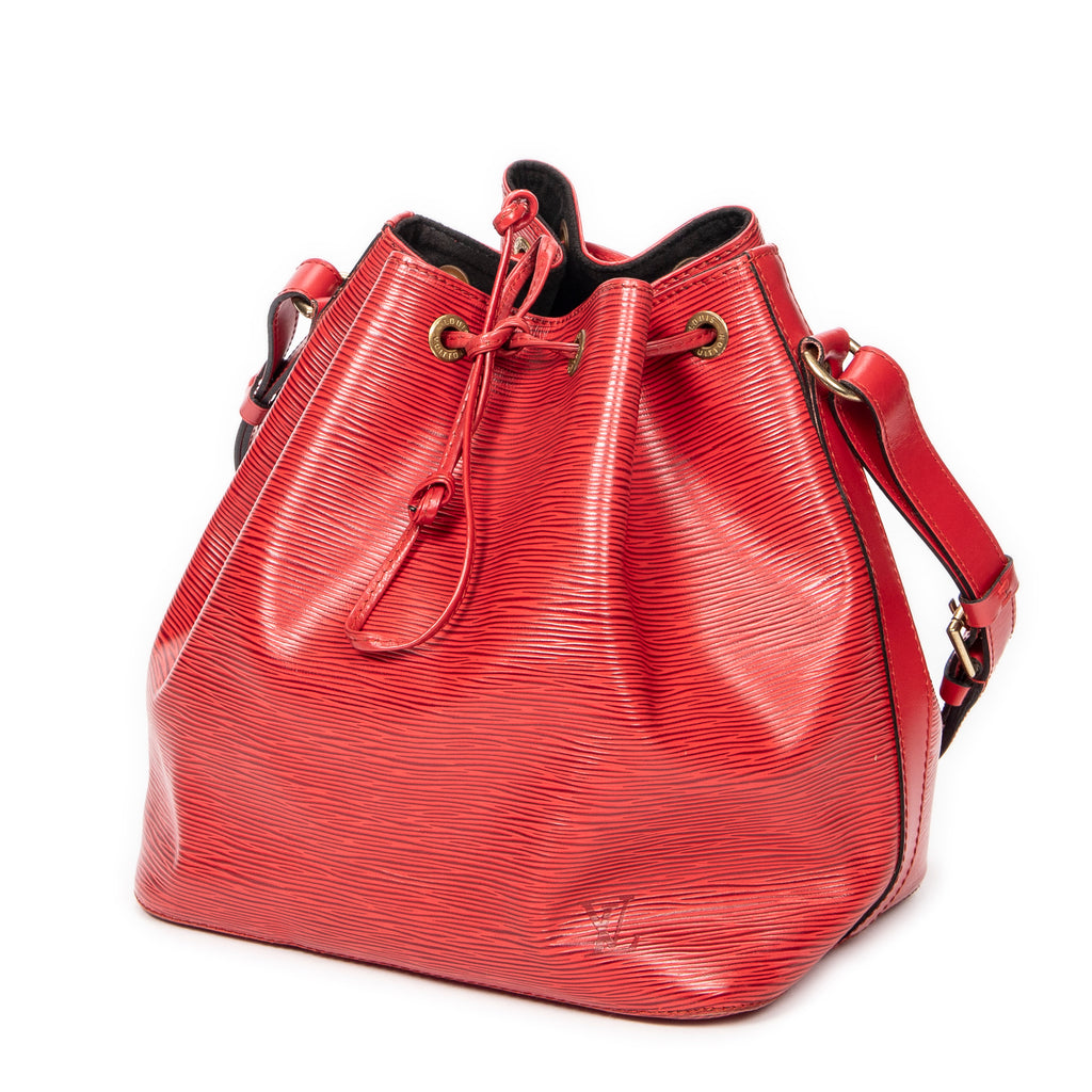 Shoulder Bag Noe PM Red Epi