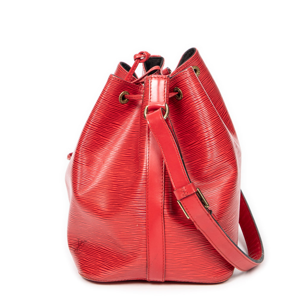 Shoulder Bag Noe PM Red Epi