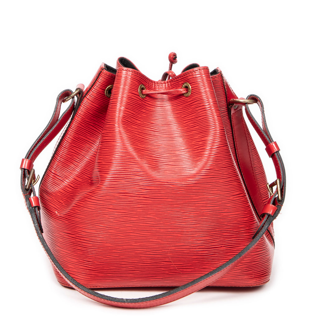 Shoulder Bag Noe PM Red Epi