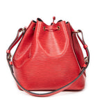 Shoulder Bag Noe PM Red Epi