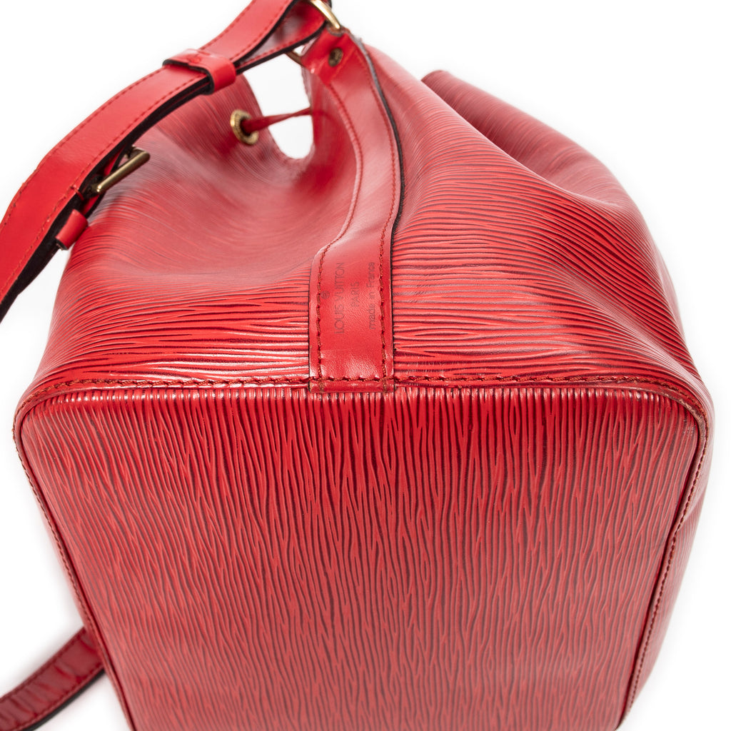 Shoulder Bag Noe PM Red Epi