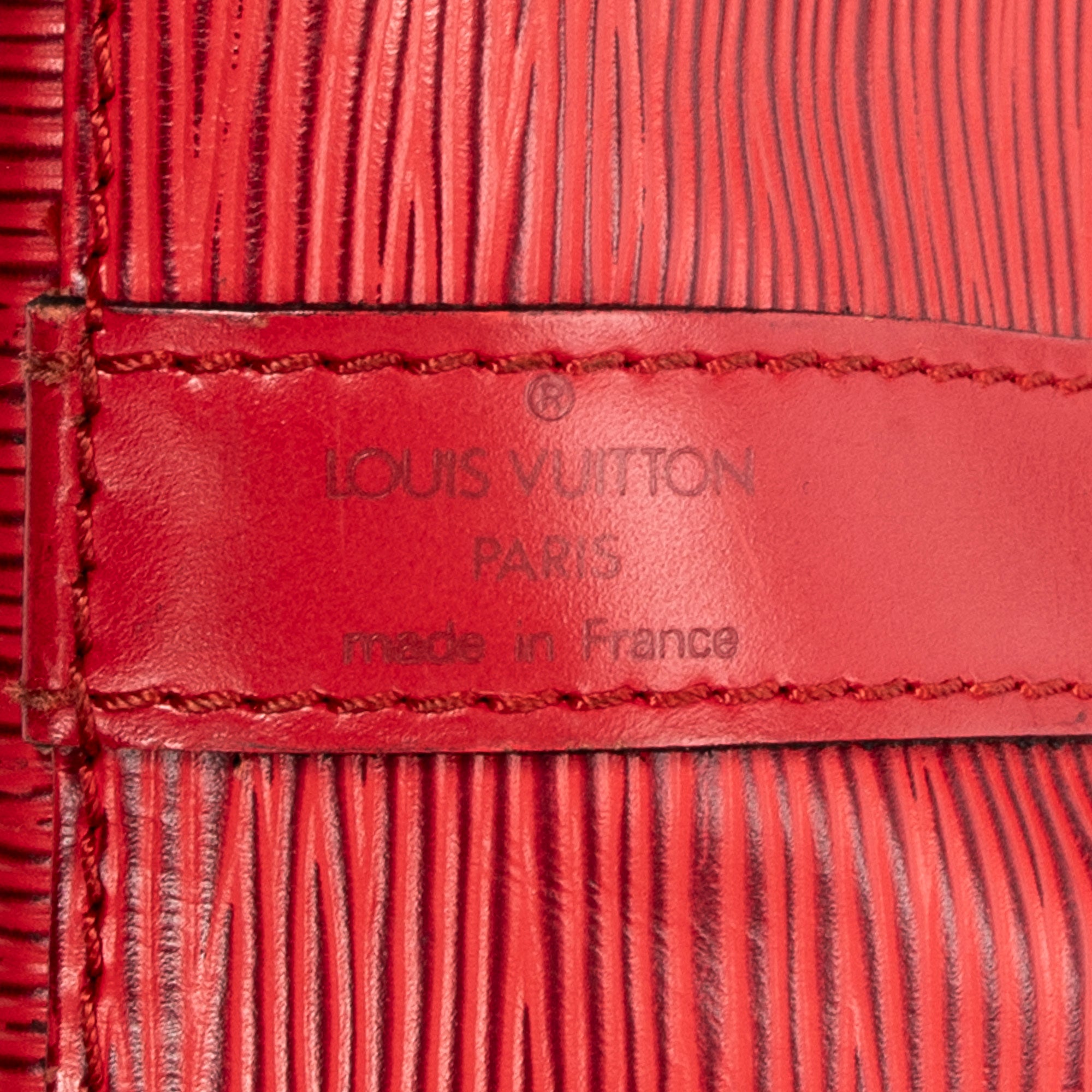 Shoulder Bag Noe PM Red Epi