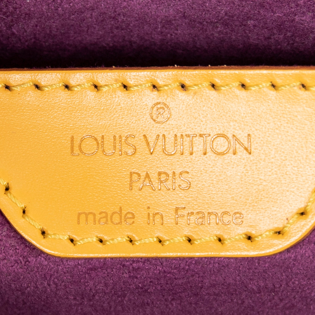 Handbag St-Jacques PM Yellow Epi