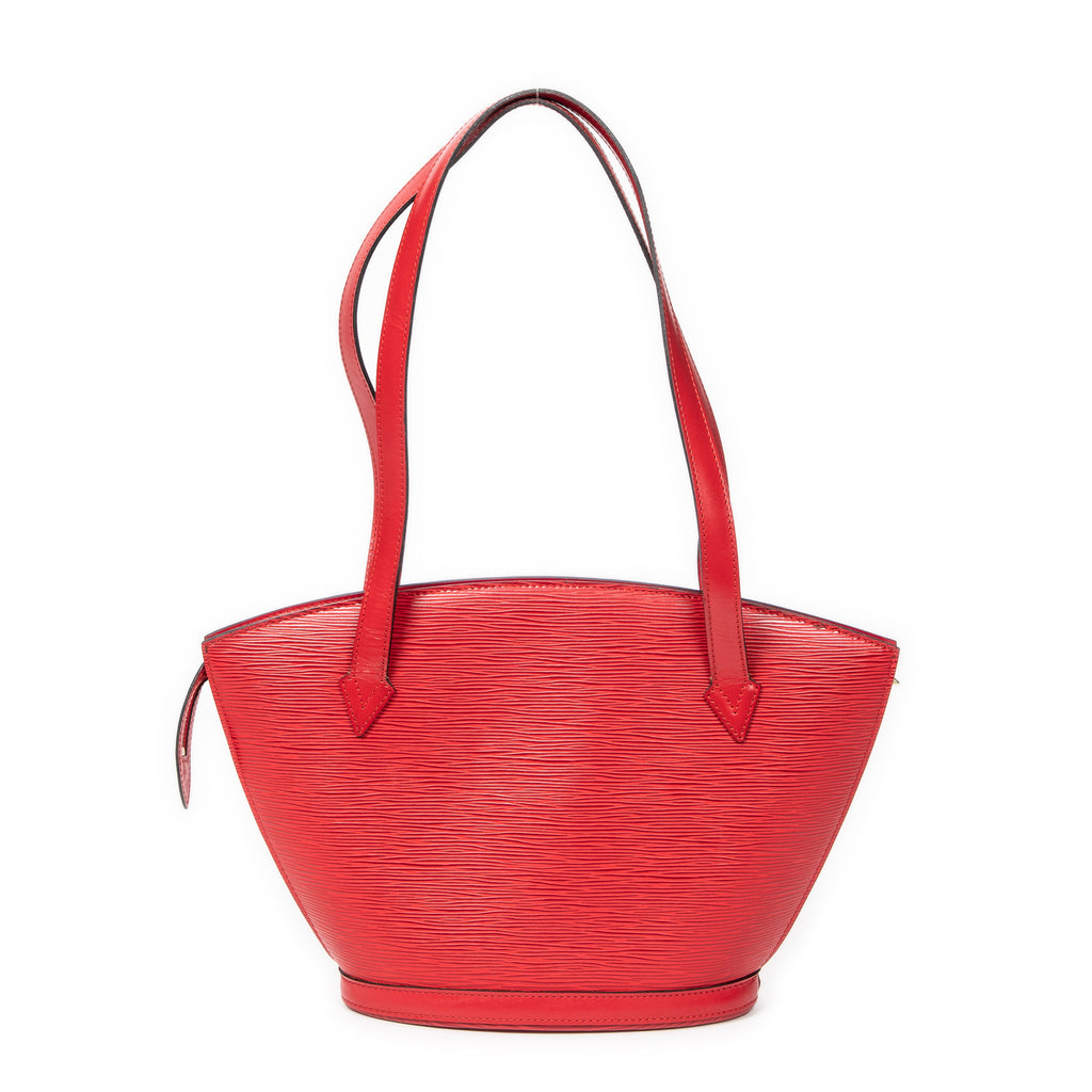 Shoulder Bag St-Jacques Long Straps PM Red Epi
