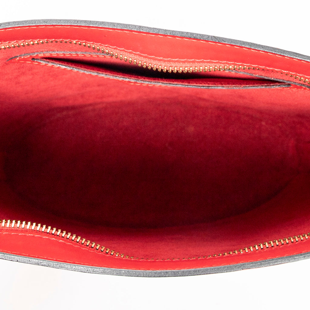 Shoulder Bag St-Jacques Long Straps PM Red Epi