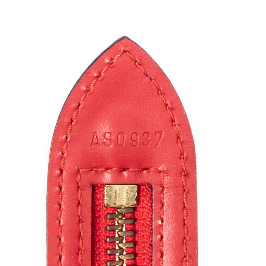 Shoulder Bag St-Jacques Long Straps PM Red Epi