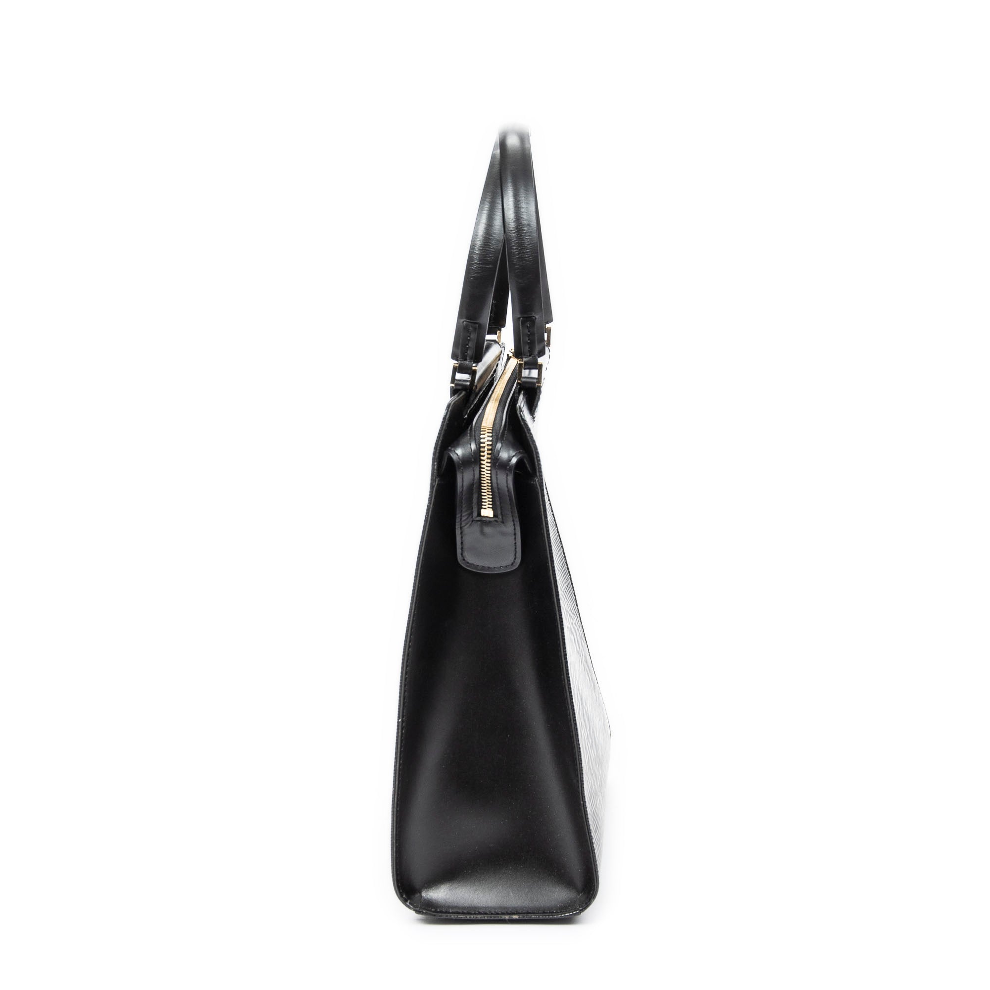 Handbag Figari MM Black Epi