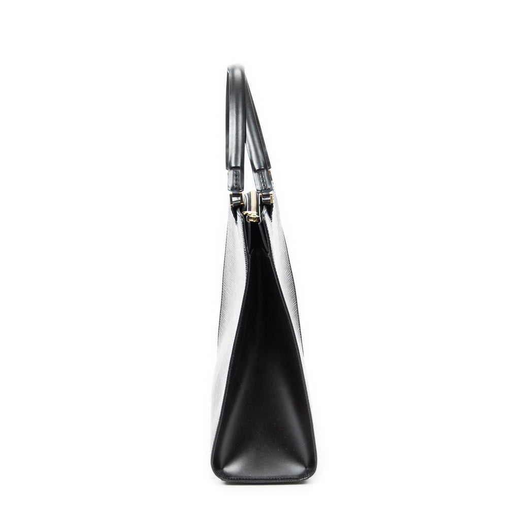 Handbag Figari MM Black Epi
