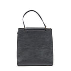 Handbag Figari MM Black Epi
