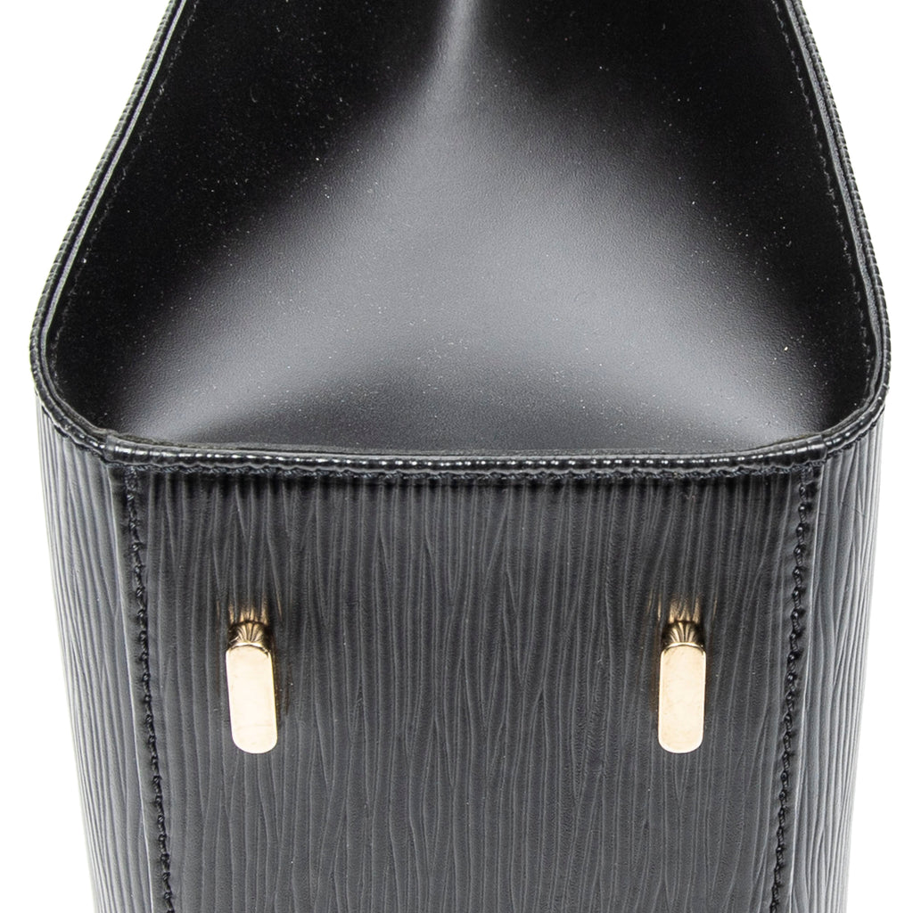 Handbag Figari MM Black Epi