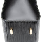 Handbag Figari MM Black Epi