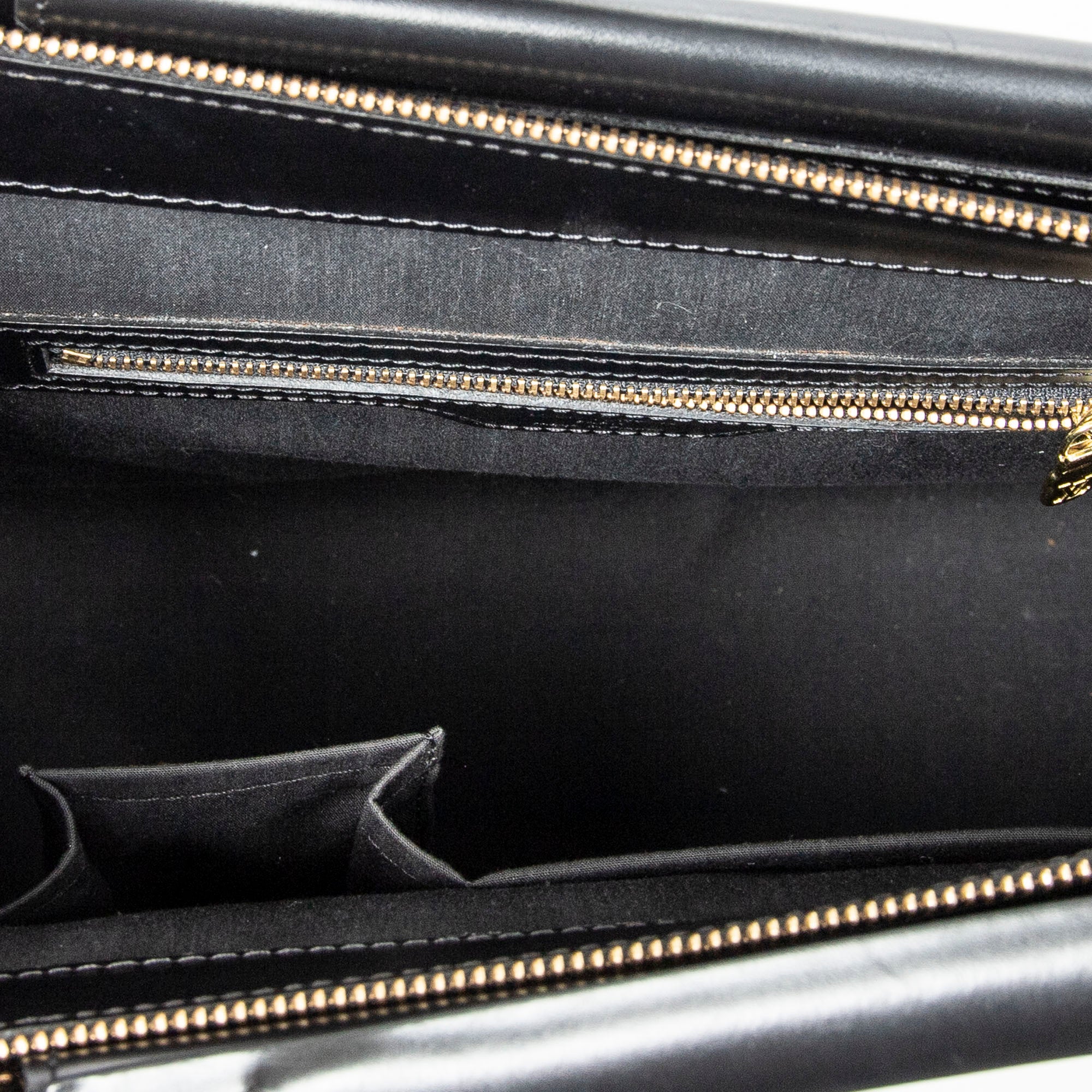 Handbag Figari MM Black Epi