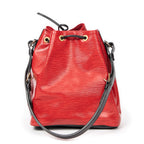 Shoulder Bag Noe Bicolor PM Red Epi