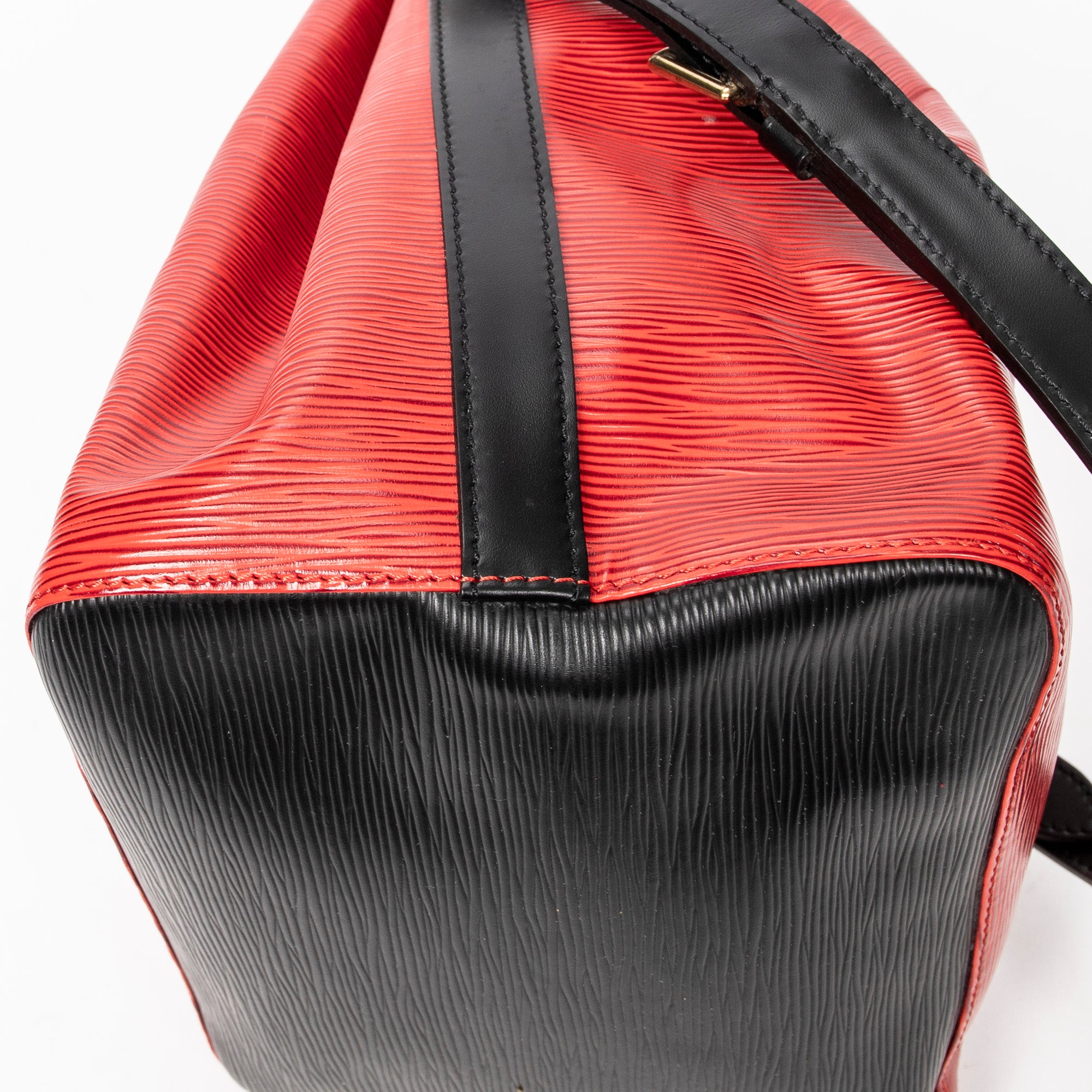 Shoulder Bag Noe Bicolor PM Red Epi
