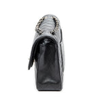 Shoulder Bag Classic Double Flap 26 Black Quilted Caviar Leather