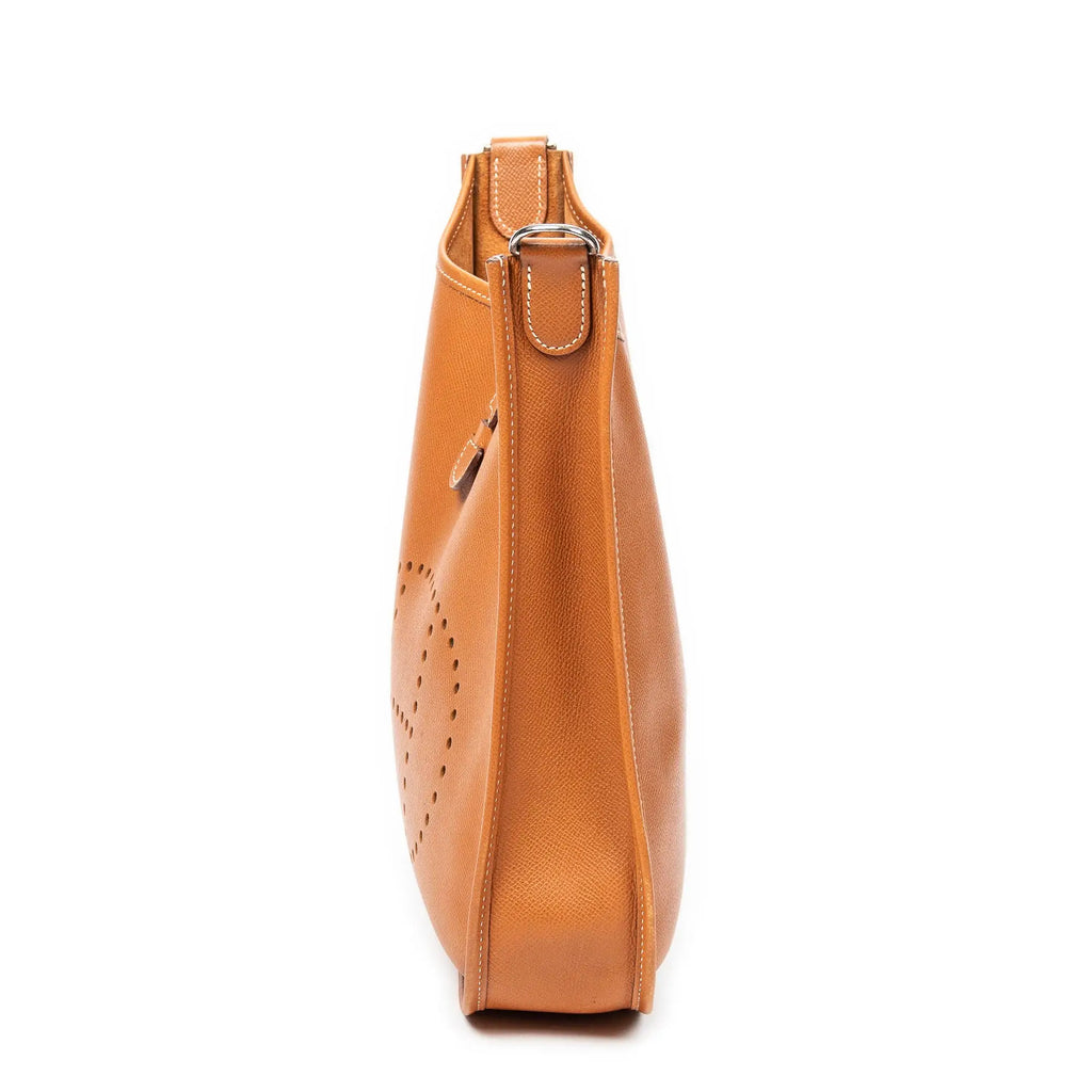Bolso de hombro Evelyne I PM Cuero Epsom Dorado
