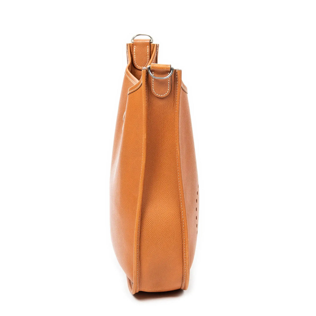 Bolso de hombro Evelyne I PM Cuero Epsom Dorado