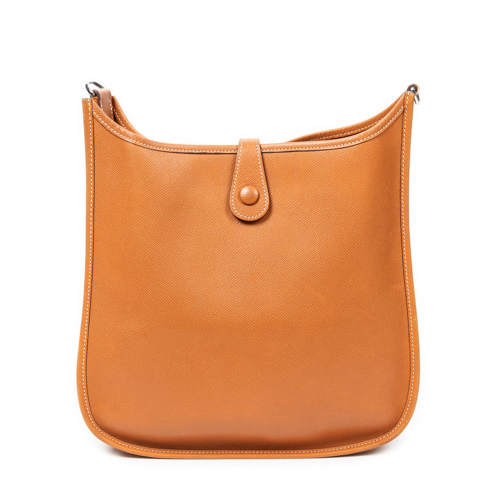 Shoulder Bag Evelyne I PM Gold Epsom Leather