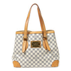 Shoulder Bag Hampstead MM Ivory Damier Azur