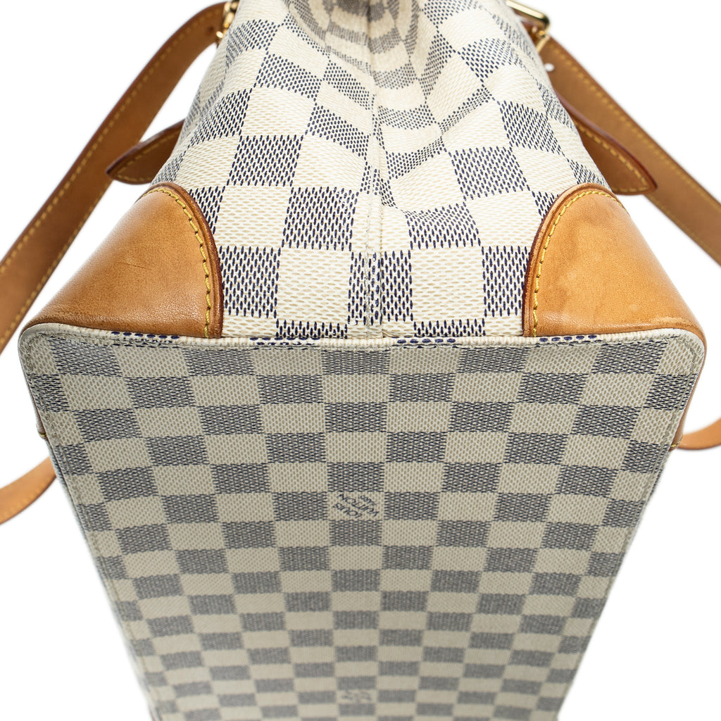 Shoulder Bag Hampstead MM Ivory Damier Azur